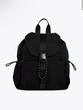 BEIS Black Sport Backpack